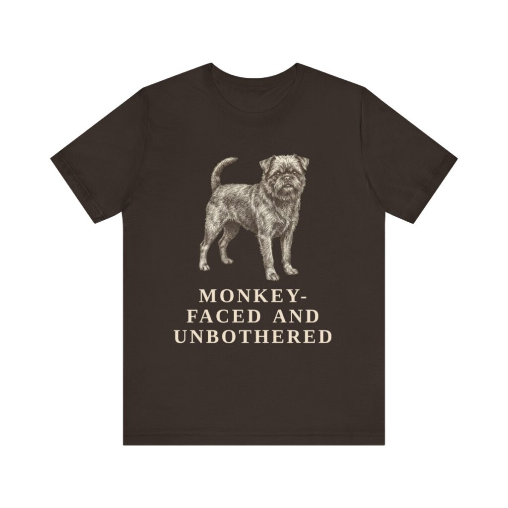 Affenpinscher Humor Shirt, Vintage Dog Sketch Tee, Dog Humor Gift