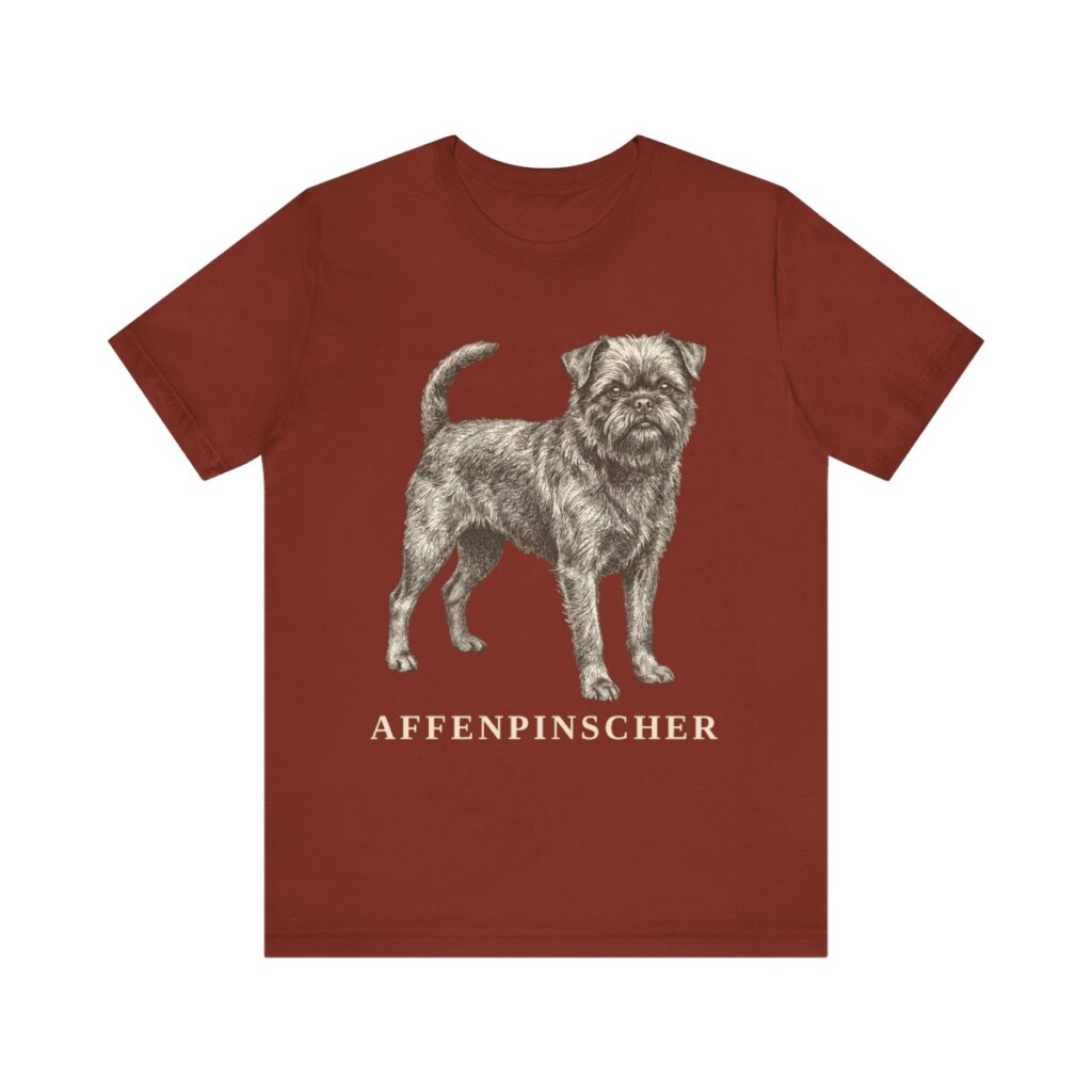Affenpinscher Shirt, Vintage Dog Sketch Tee, Dog Lover Gift