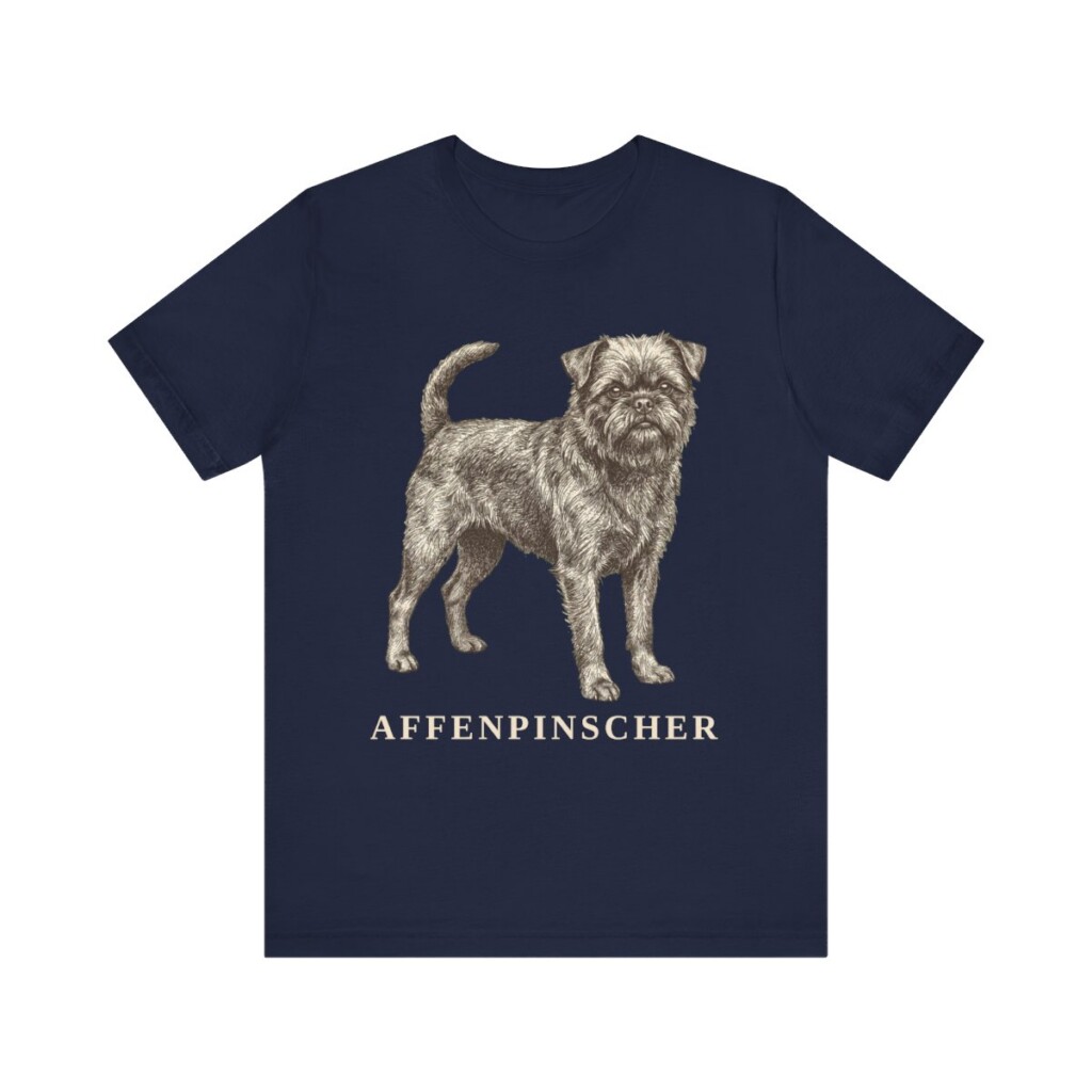Affenpinscher Shirt, Vintage Dog Sketch Tee, Dog Lover Gift