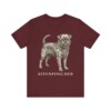 Affenpinscher Shirt, Vintage Dog Sketch Tee, Dog Lover Gift