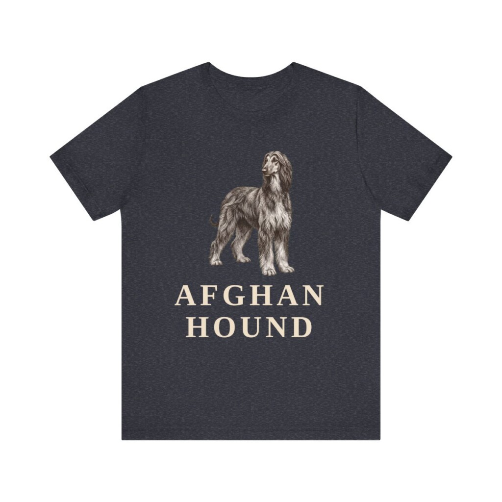 Afghan Hound Lover Shirt, Vintage Dog Sketch Tee, Dog Lover Gift Afghan Hound Lover Shirt, Vintage Dog Sketch Tee, Dog Lover Gift