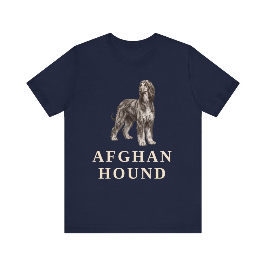 Afghan Hound Lover Shirt, Vintage Dog Sketch Tee, Dog Lover Gift Afghan Hound Lover Shirt, Vintage Dog Sketch Tee, Dog Lover Gift