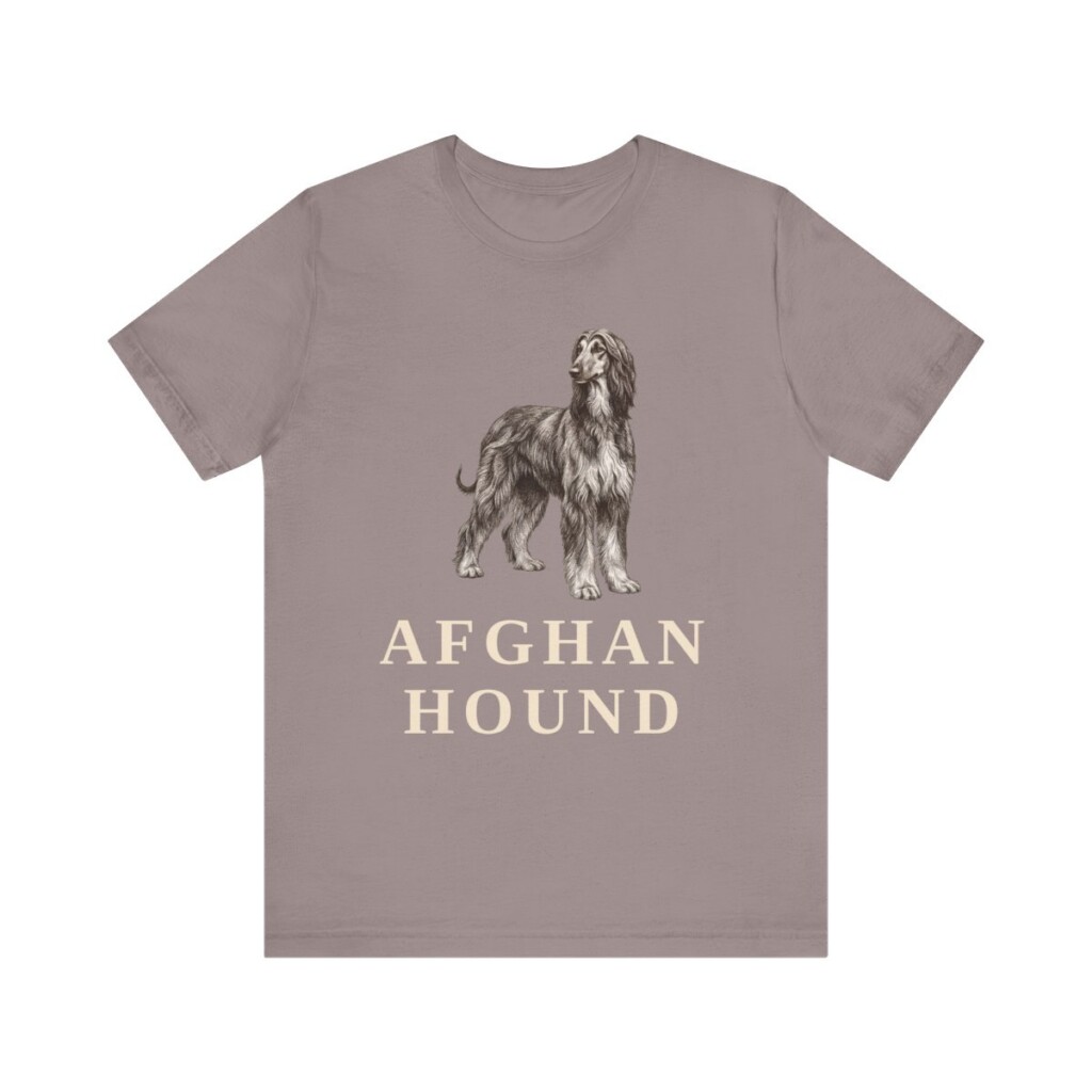 Afghan Hound Lover Shirt, Vintage Dog Sketch Tee, Dog Lover Gift Afghan Hound Lover Shirt, Vintage Dog Sketch Tee, Dog Lover Gift