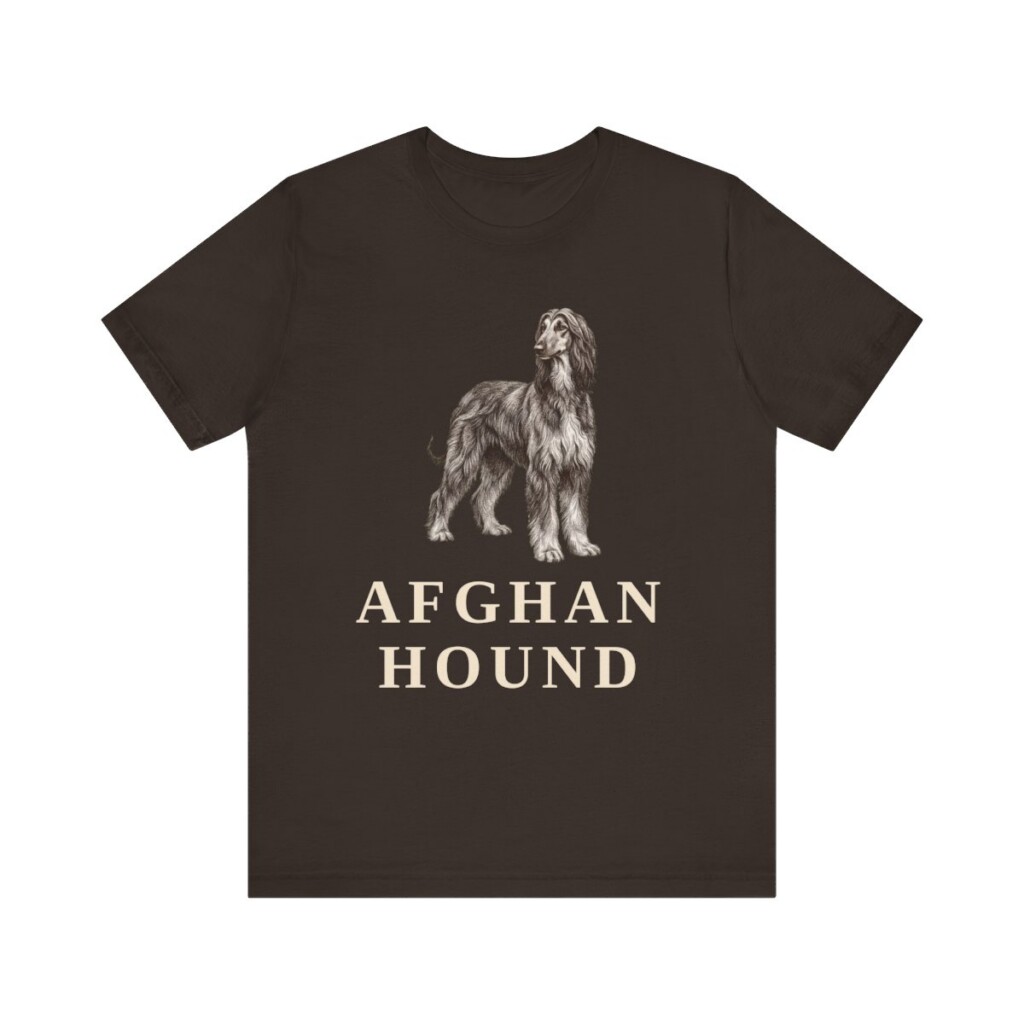 Afghan Hound Lover Shirt, Vintage Dog Sketch Tee, Dog Lover Gift Afghan Hound Lover Shirt, Vintage Dog Sketch Tee, Dog Lover Gift