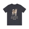 Alaskan Klee Kai Dad Shirt, Vintage Dog Sketch Tee, Dog Dad Gift