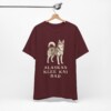 Alaskan Klee Kai Dad Shirt, Vintage Dog Sketch Tee, Dog Dad Gift