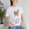 Alaskan Klee Kai Dad Shirt, Vintage Dog Sketch Tee, Dog Dad Gift
