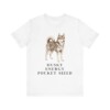 Alaskan Klee Kai Humor Shirt, Vintage Dog Sketch Tee, Dog Humor Gift