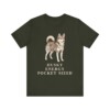 Alaskan Klee Kai Humor Shirt, Vintage Dog Sketch Tee, Dog Humor Gift