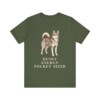 Alaskan Klee Kai Humor Shirt, Vintage Dog Sketch Tee, Dog Humor Gift