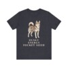 Alaskan Klee Kai Humor Shirt, Vintage Dog Sketch Tee, Dog Humor Gift