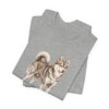Alaskan Klee Kai Humor Shirt, Vintage Dog Sketch Tee, Dog Humor Gift