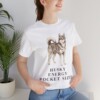 Alaskan Klee Kai Humor Shirt, Vintage Dog Sketch Tee, Dog Humor Gift
