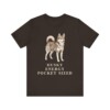 Alaskan Klee Kai Humor Shirt, Vintage Dog Sketch Tee, Dog Humor Gift