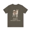 Alaskan Klee Kai Humor Shirt, Vintage Dog Sketch Tee, Dog Humor Gift