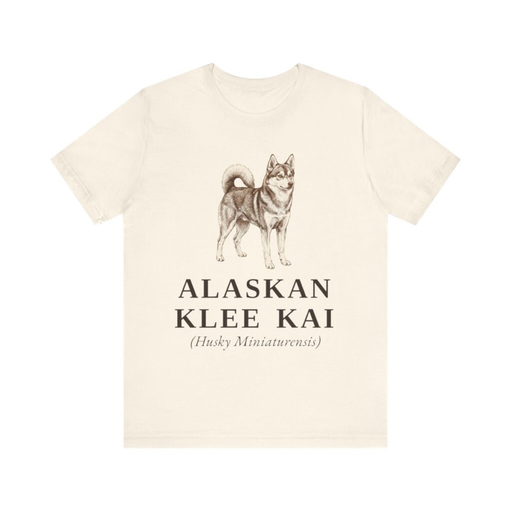 Alaskan Klee Kai Latin Shirt, Vintage Dog Sketch Tee, Dog Latin Gift Alaskan Klee Kai Latin Shirt, Vintage Dog Sketch Tee, Dog Latin Gift