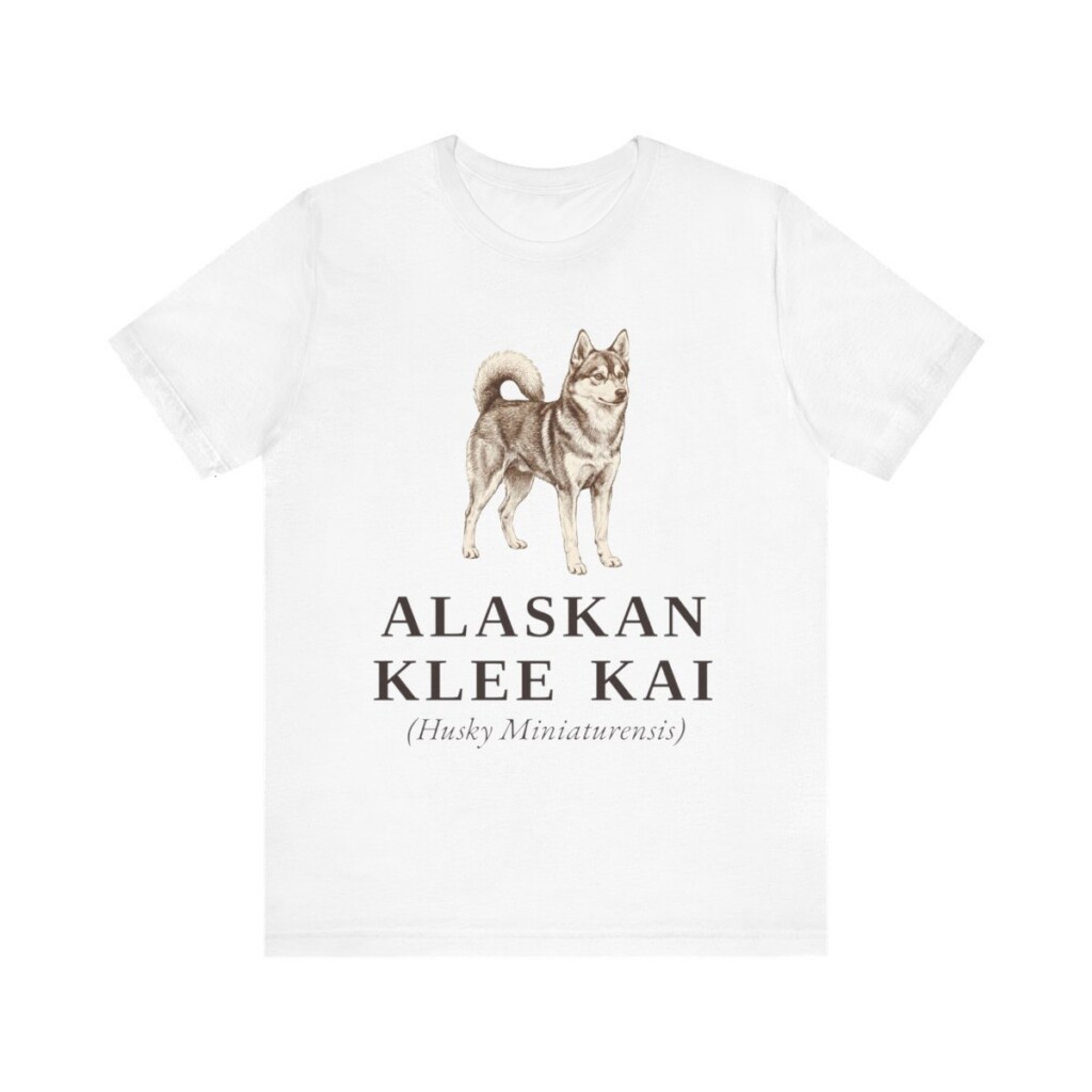Alaskan Klee Kai Latin Shirt, Vintage Dog Sketch Tee, Dog Latin Gift Alaskan Klee Kai Latin Shirt, Vintage Dog Sketch Tee, Dog Latin Gift