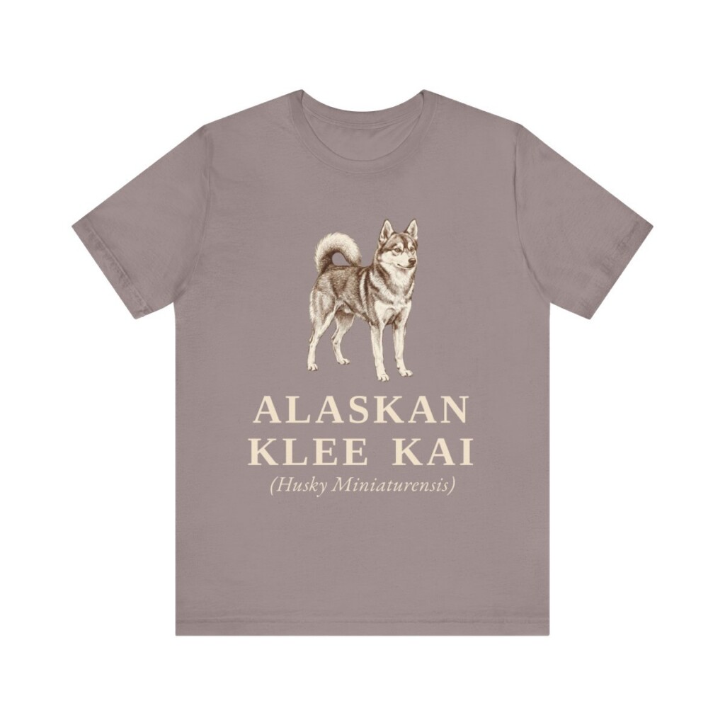 Alaskan Klee Kai Latin Shirt, Vintage Dog Sketch Tee, Dog Latin Gift Alaskan Klee Kai Latin Shirt, Vintage Dog Sketch Tee, Dog Latin Gift