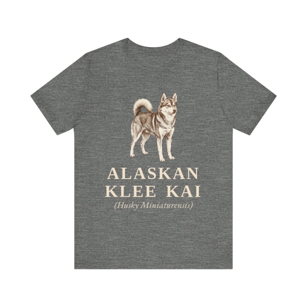Alaskan Klee Kai Latin Shirt, Vintage Dog Sketch Tee, Dog Latin Gift Alaskan Klee Kai Latin Shirt, Vintage Dog Sketch Tee, Dog Latin Gift