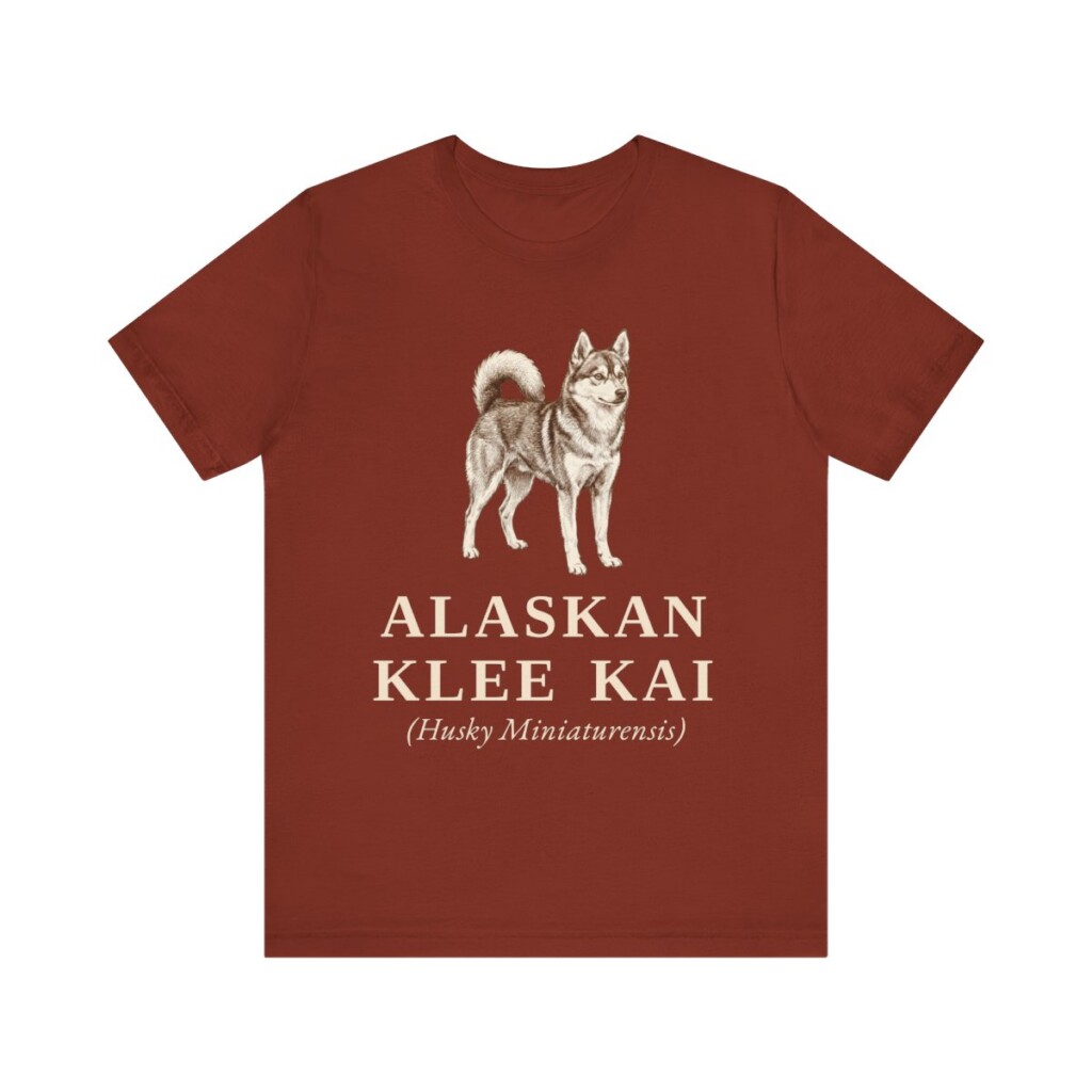 Alaskan Klee Kai Latin Shirt, Vintage Dog Sketch Tee, Dog Latin Gift Alaskan Klee Kai Latin Shirt, Vintage Dog Sketch Tee, Dog Latin Gift