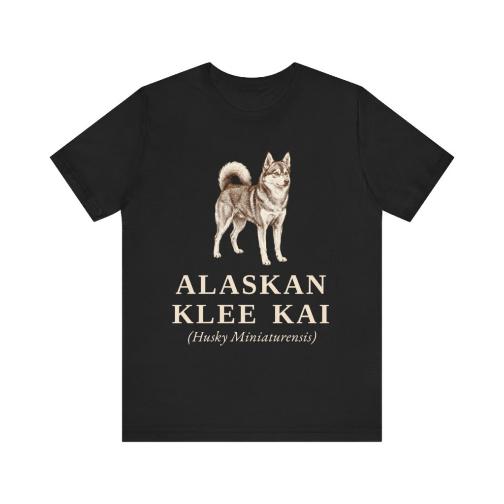 Alaskan Klee Kai Latin Shirt, Vintage Dog Sketch Tee, Dog Latin Gift Alaskan Klee Kai Latin Shirt, Vintage Dog Sketch Tee, Dog Latin Gift