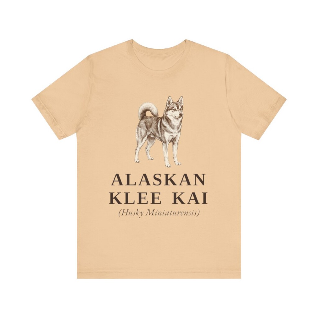 Alaskan Klee Kai Latin Shirt, Vintage Dog Sketch Tee, Dog Latin Gift Alaskan Klee Kai Latin Shirt, Vintage Dog Sketch Tee, Dog Latin Gift