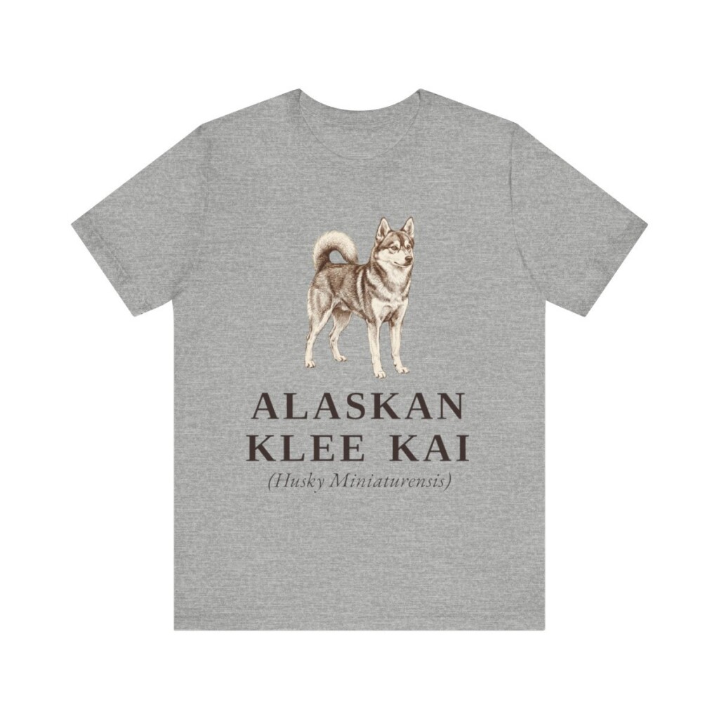 Alaskan Klee Kai Latin Shirt, Vintage Dog Sketch Tee, Dog Latin Gift Alaskan Klee Kai Latin Shirt, Vintage Dog Sketch Tee, Dog Latin Gift
