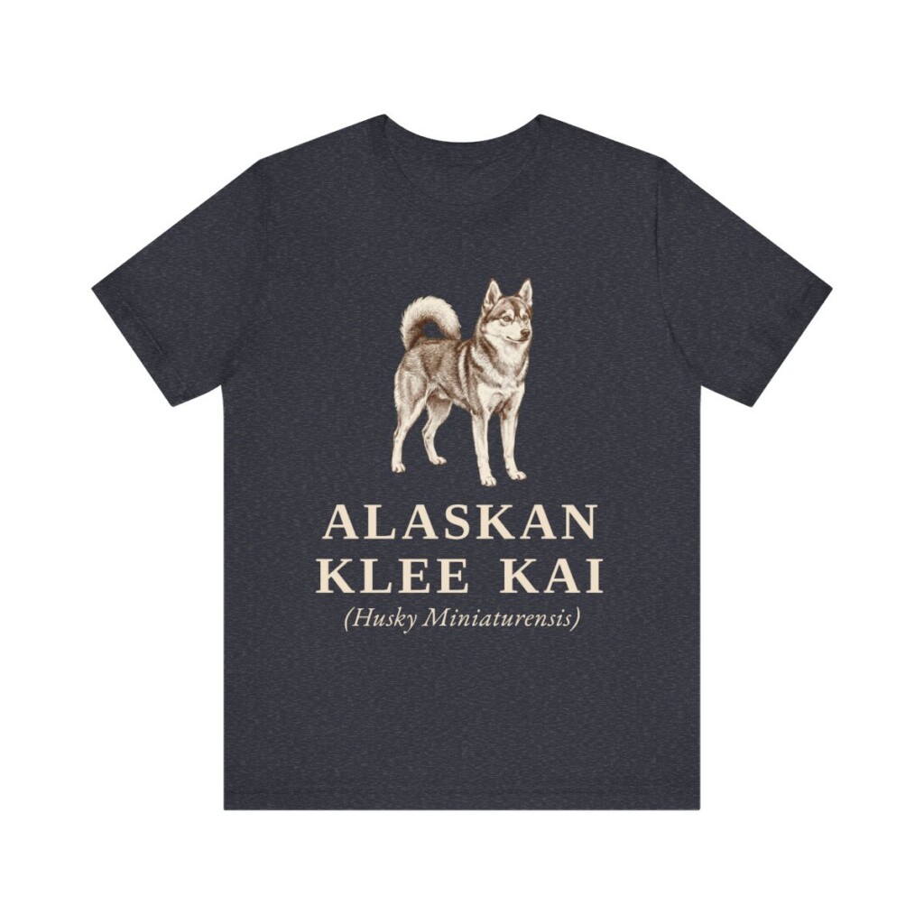 Alaskan Klee Kai Latin Shirt, Vintage Dog Sketch Tee, Dog Latin Gift Alaskan Klee Kai Latin Shirt, Vintage Dog Sketch Tee, Dog Latin Gift