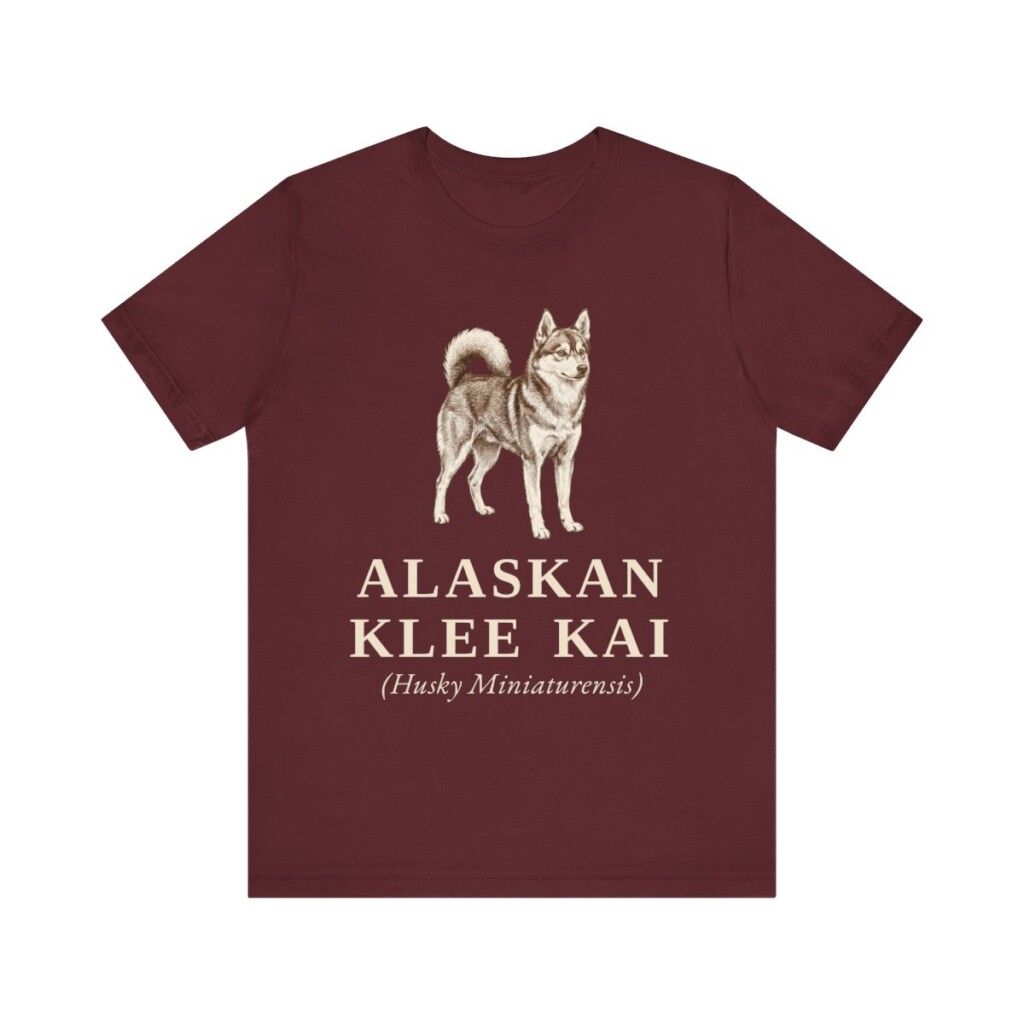 Alaskan Klee Kai Latin Shirt, Vintage Dog Sketch Tee, Dog Latin Gift Alaskan Klee Kai Latin Shirt, Vintage Dog Sketch Tee, Dog Latin Gift