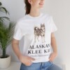 Alaskan Klee Kai Latin Shirt, Vintage Dog Sketch Tee, Dog Latin Gift Alaskan Klee Kai Latin Shirt, Vintage Dog Sketch Tee, Dog Latin Gift