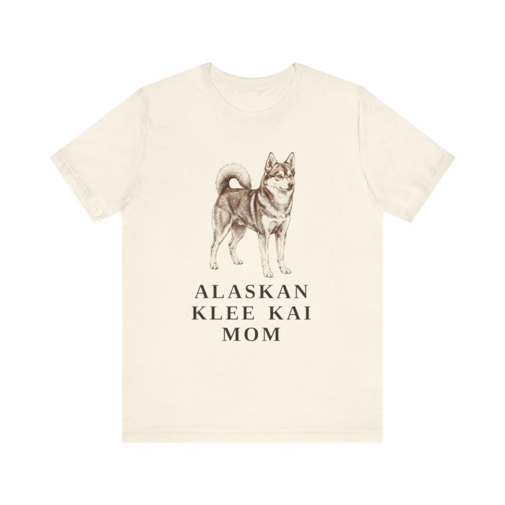 Alaskan Klee Kai Mom Shirt, Vintage Dog Sketch Tee, Dog Mom Gift