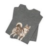 Alaskan Klee Kai Mom Shirt, Vintage Dog Sketch Tee, Dog Mom Gift