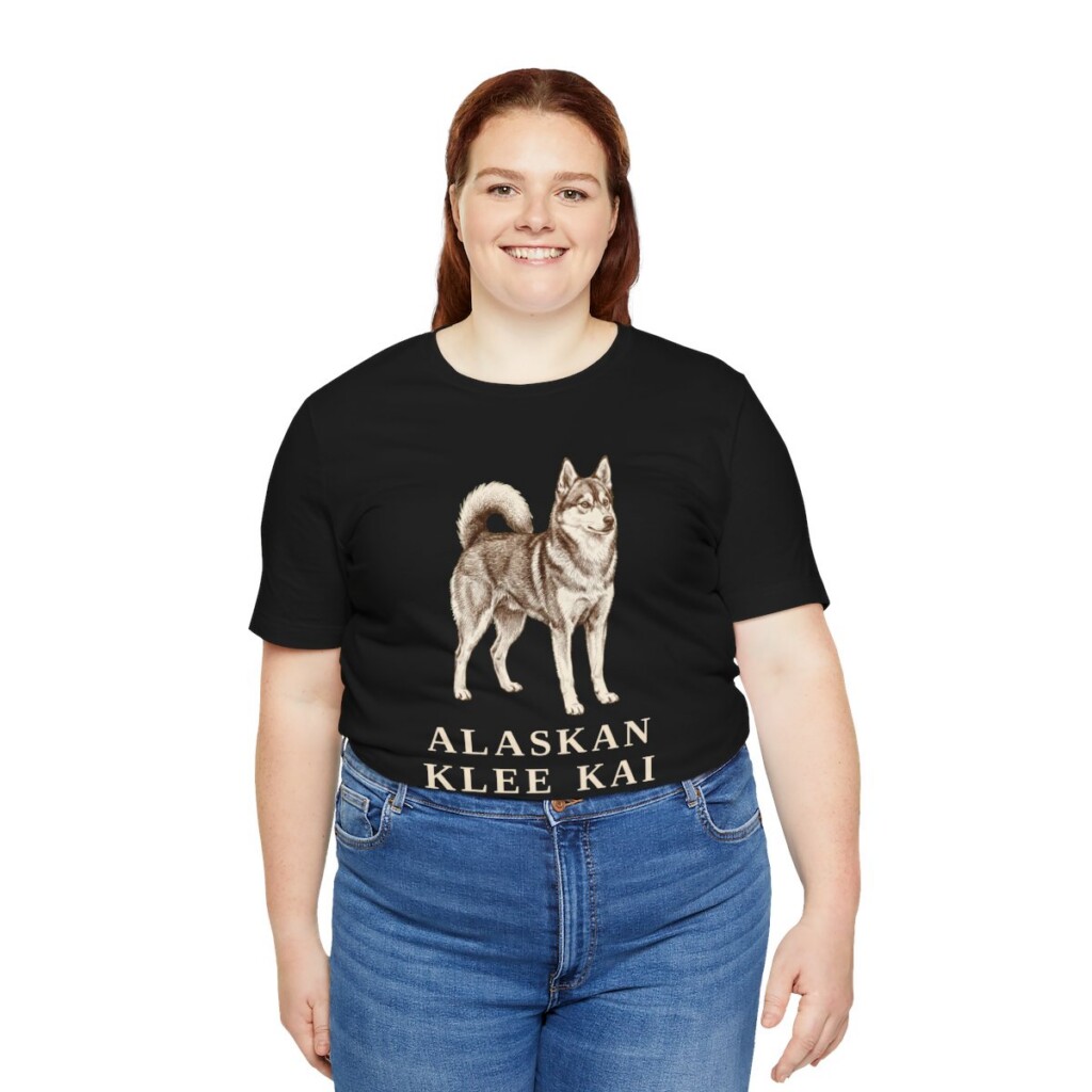 Alaskan Klee Kai Mom Shirt, Vintage Dog Sketch Tee, Dog Mom Gift