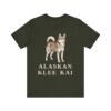 Alaskan Klee Kai Shirt, Vintage Dog Sketch Tee, Dog Lover Gift