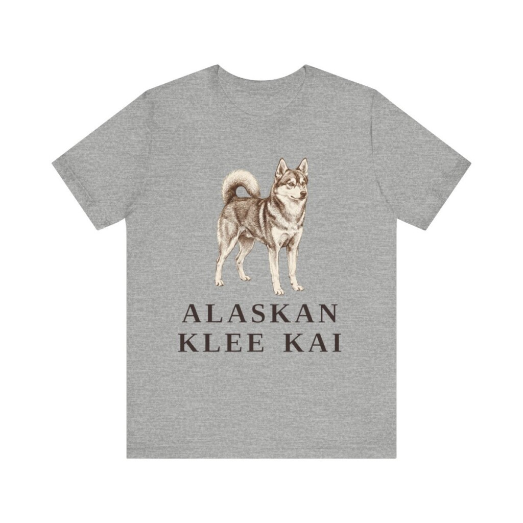 Alaskan Klee Kai Shirt, Vintage Dog Sketch Tee, Dog Lover Gift