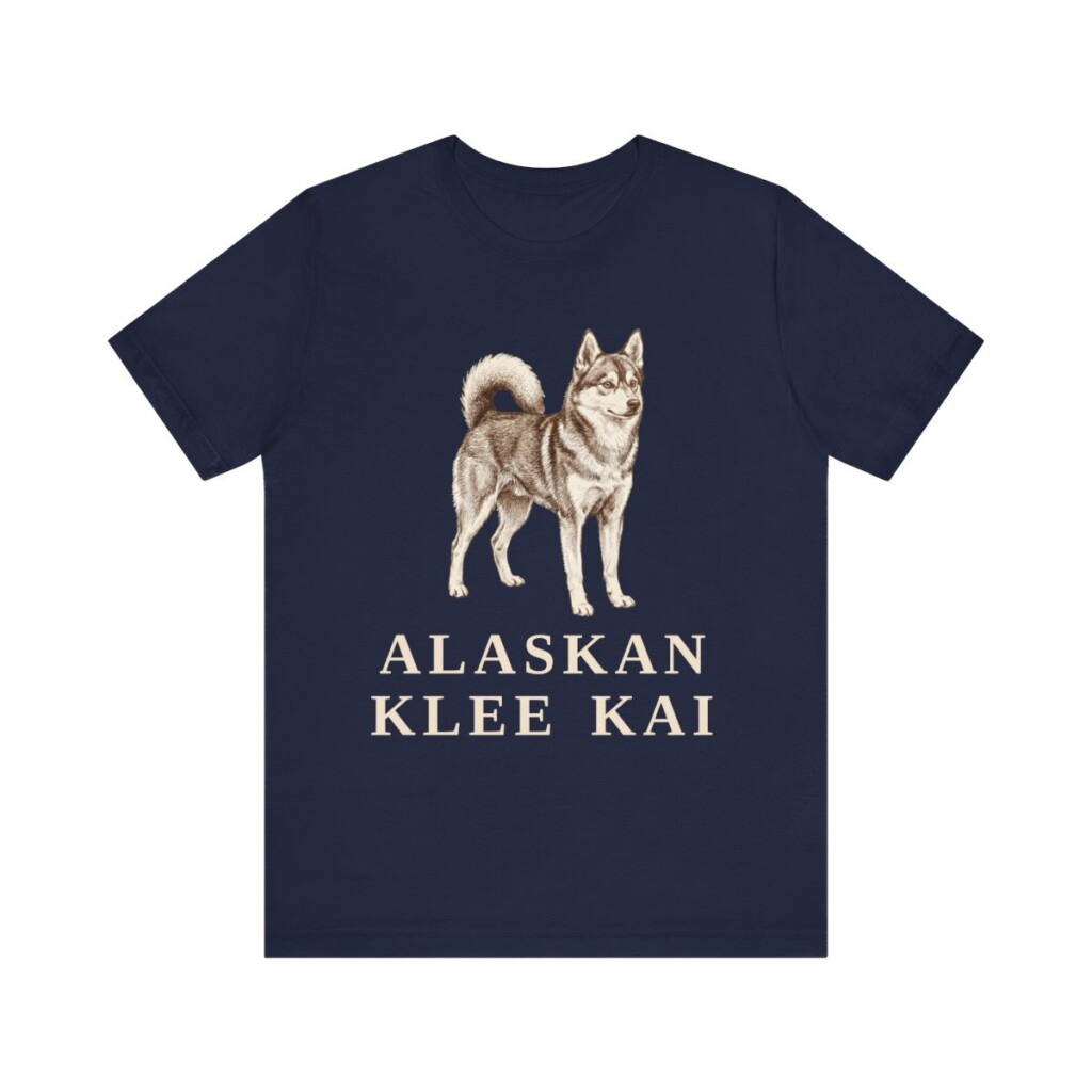Alaskan Klee Kai Shirt, Vintage Dog Sketch Tee, Dog Lover Gift