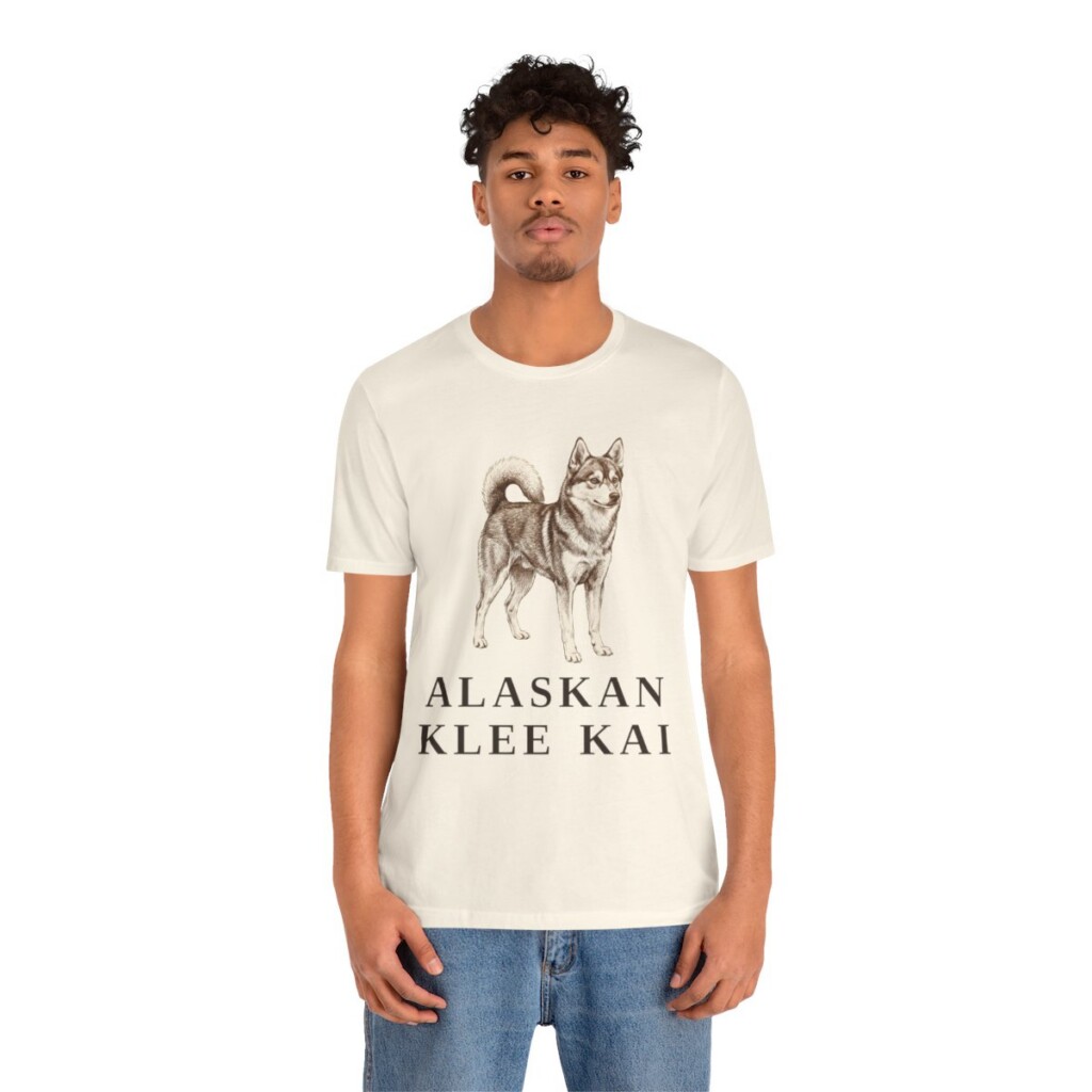 Alaskan Klee Kai Shirt, Vintage Dog Sketch Tee, Dog Lover Gift