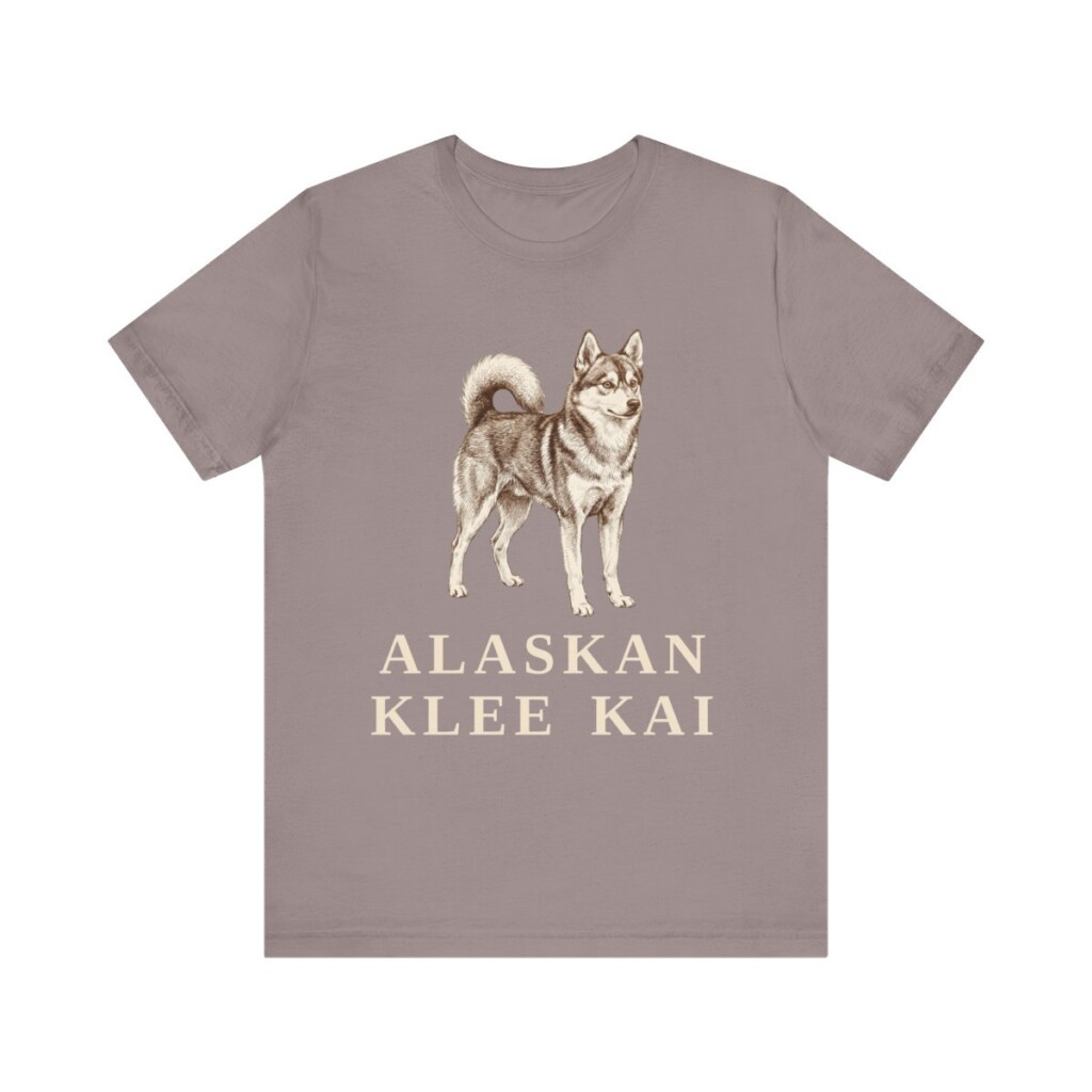 Alaskan Klee Kai Shirt, Vintage Dog Sketch Tee, Dog Lover Gift