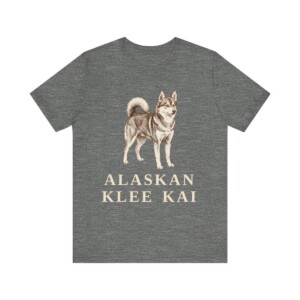 Alaskan Klee Kai Shirt, Vintage Dog Sketch Tee, Dog Lover Gift