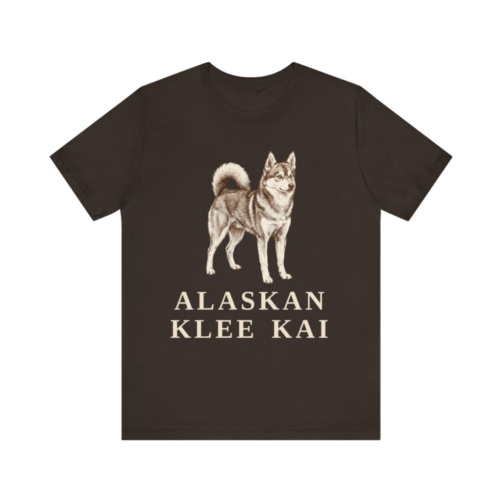 Alaskan Klee Kai Shirt, Vintage Dog Sketch Tee, Dog Lover Gift