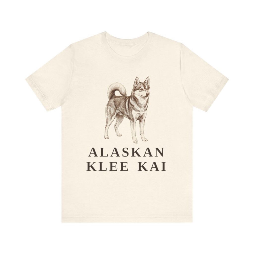Alaskan Klee Kai Shirt, Vintage Dog Sketch Tee, Dog Lover Gift