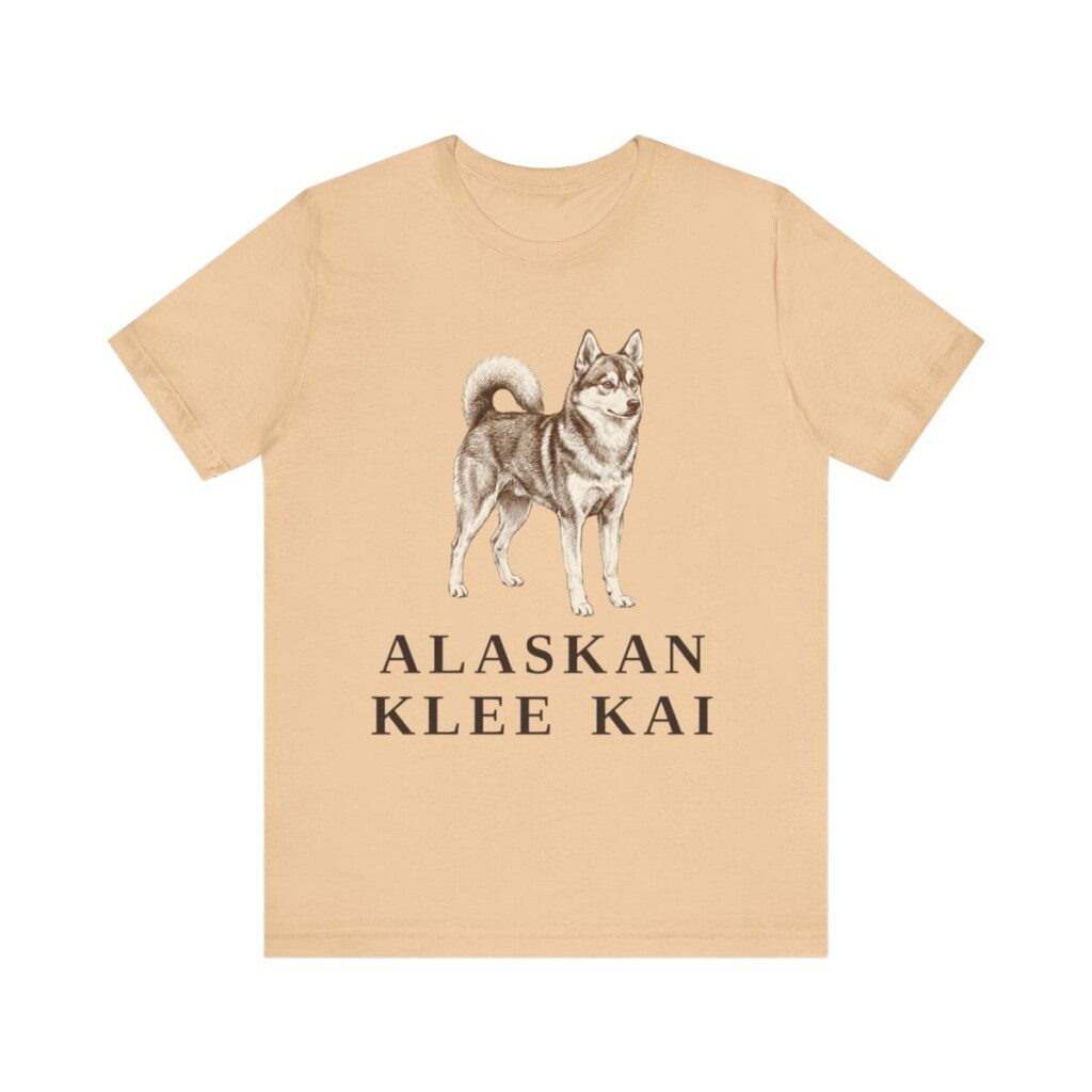 Alaskan Klee Kai Shirt, Vintage Dog Sketch Tee, Dog Lover Gift