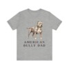 American Bully Dad Shirt, Vintage Dog Sketch Tee, Dog Dad Gift