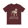 American Bully Dad Shirt, Vintage Dog Sketch Tee, Dog Dad Gift