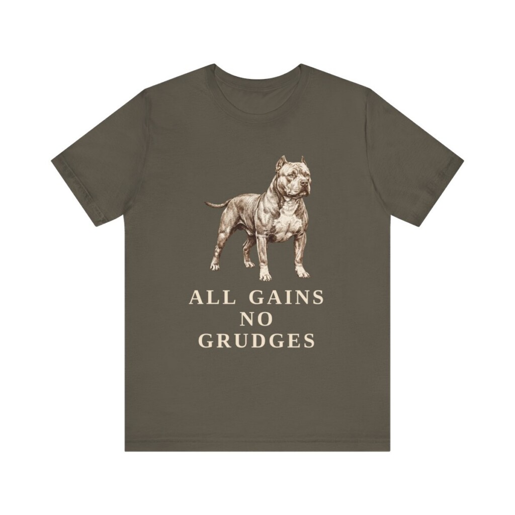 American Bully Humor Shirt, Vintage Dog Sketch Tee, Dog Humor Gift