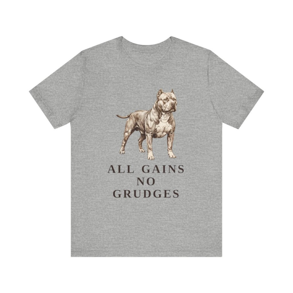 American Bully Humor Shirt, Vintage Dog Sketch Tee, Dog Humor Gift