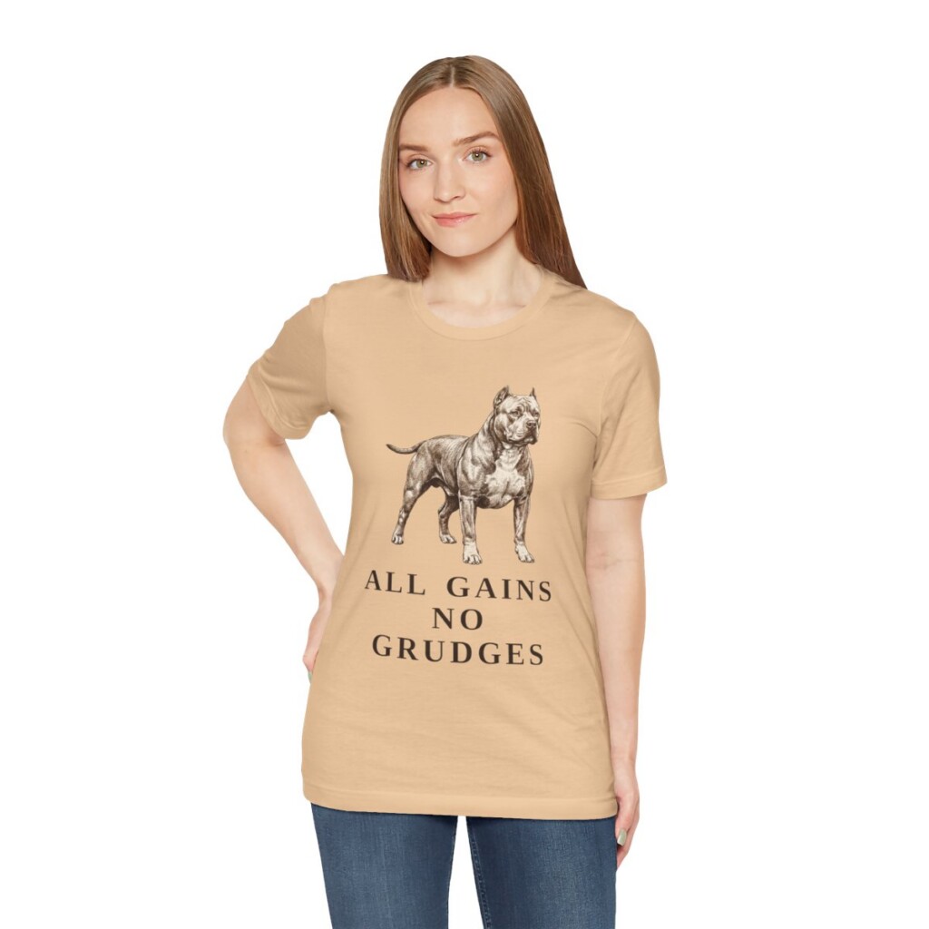 American Bully Humor Shirt, Vintage Dog Sketch Tee, Dog Humor Gift