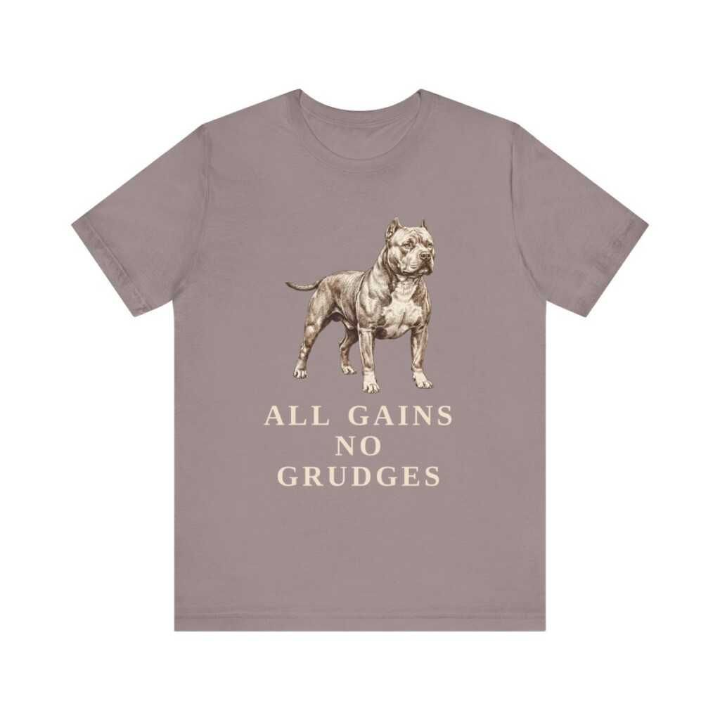 American Bully Humor Shirt, Vintage Dog Sketch Tee, Dog Humor Gift