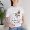 American Bully Latin Shirt, Vintage Dog Sketch Tee, Dog Latin Gift