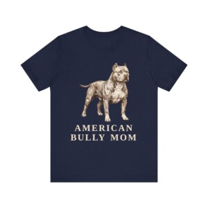 American Bully Mom Shirt, Vintage Dog Sketch Tee, Dog Mom Gift